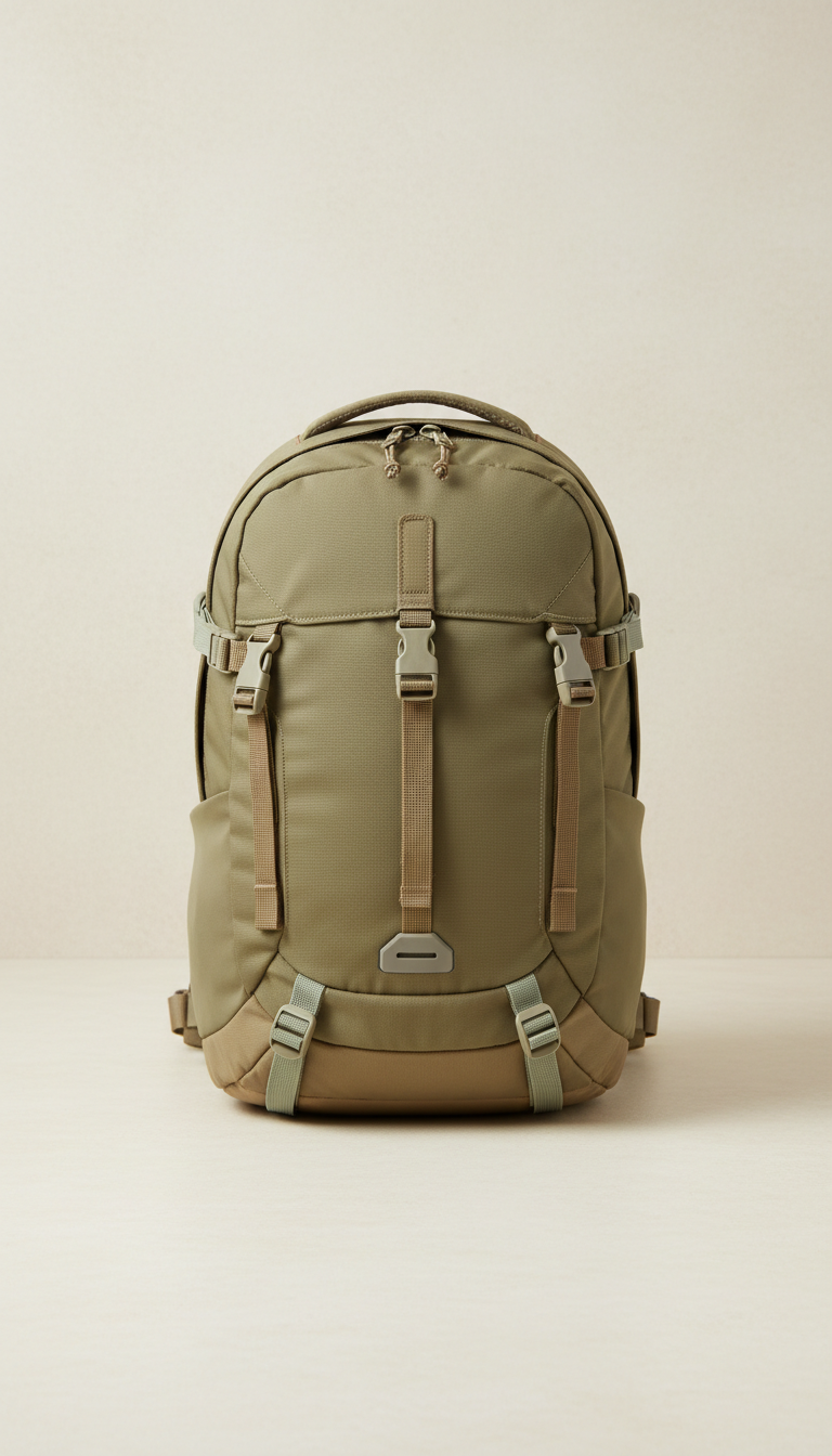 Mochila trail tonos tierra