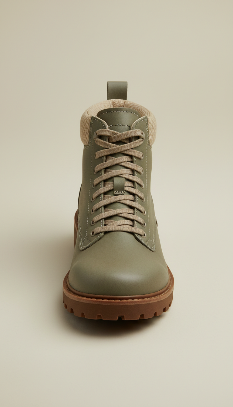Botas hiking minimalistas de cuero