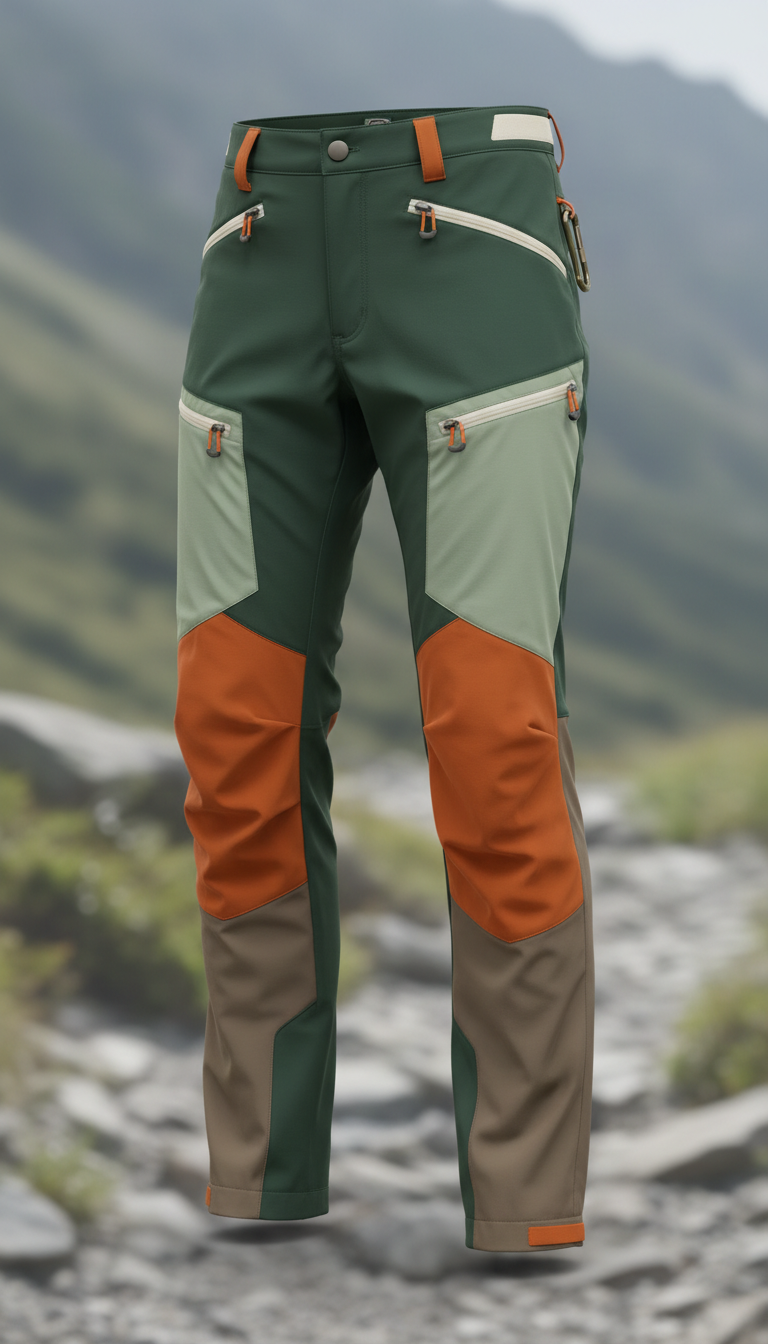 Pantalón trekking convertible doble uso